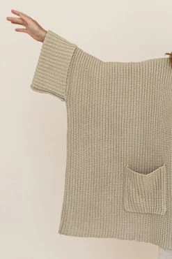 Indigo Luna Tuula Poncho Almond