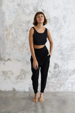 Indigo Luna Warrior Top Black