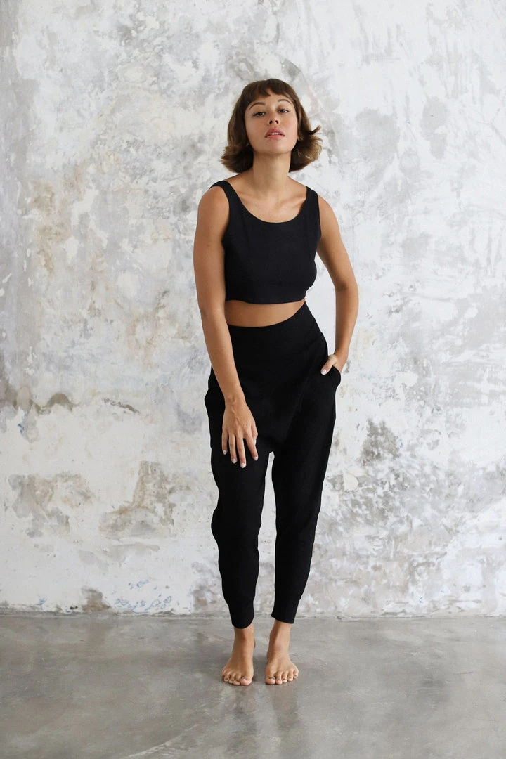 Indigo Luna Warrior Top Black