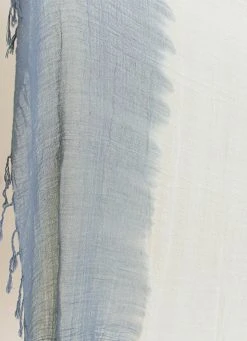 Indigo Luna Cotton Sarong Blue Ombre