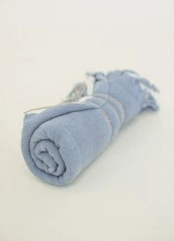 Indigo Luna Cotton Sarong Blue Ombre