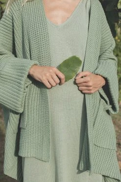 Indigo Luna Tuula Poncho Mint