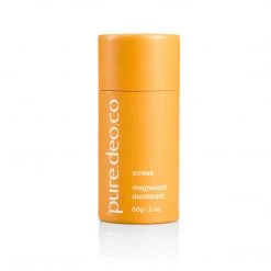 Pure Deo Co New In Citrus Magnesium Deodorant 100% Natural